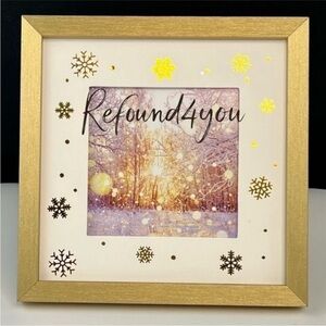 Isaac Jacobs - ‘Winter’ picture frame. NWT.